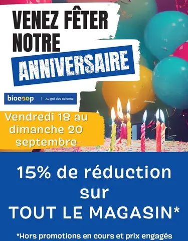 C’EST PARTI POUR 3 JOURS DE FÊTE ! 