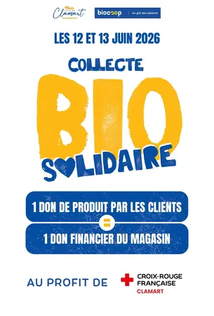 Collecte solidaire 12 & 13 juin 2026 !