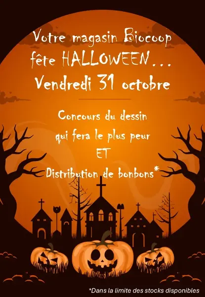 Halloween chez Biocoop