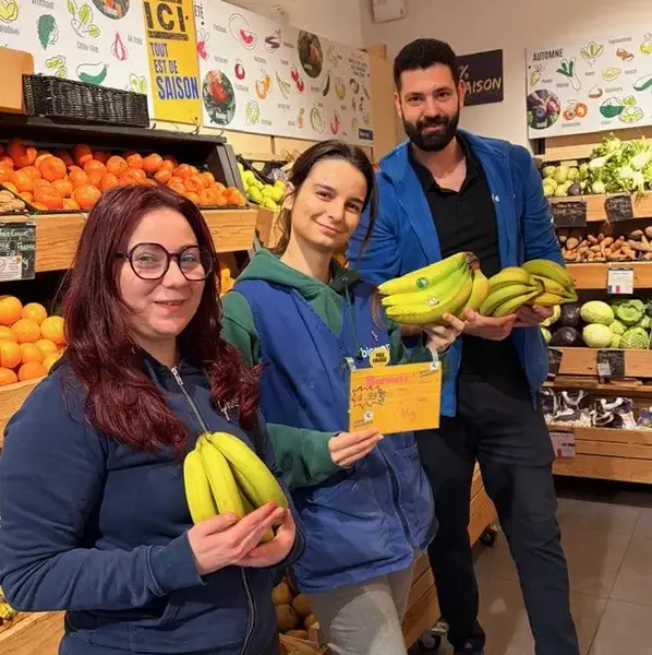Les bananes à 1.99€ le kg !