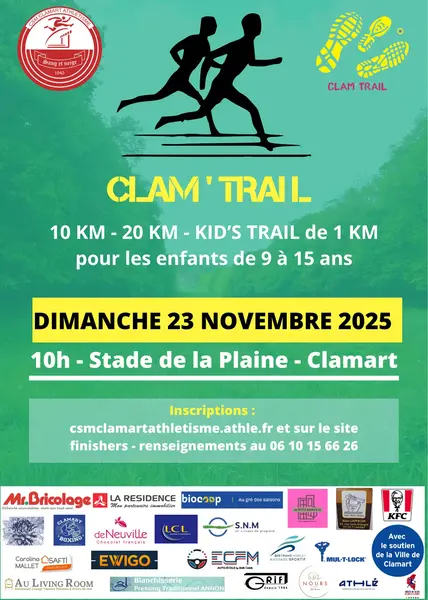 Nous soutenons le Clam'Trail