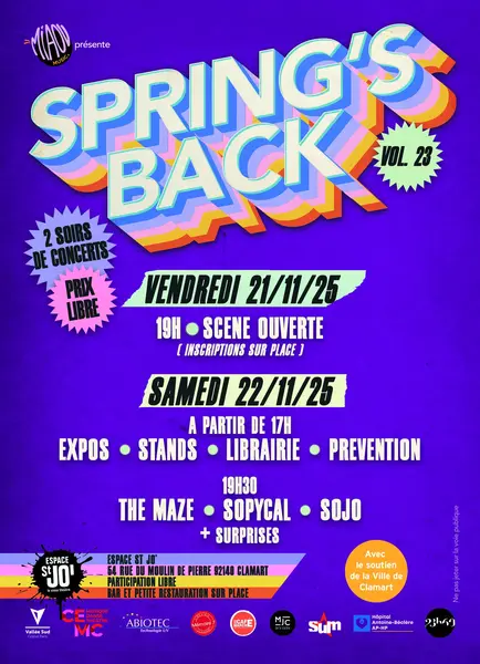 Spring's Back à Clamart !