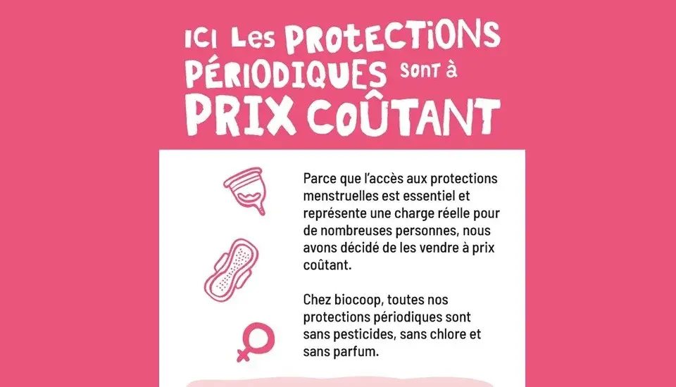 L'hygiène féminine à prix coûtant !